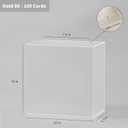 UNIQOOO Frosted Acrylic Wedding Card Box with Slot, Thick DIY Large 10x10x5.5 inch w/No Print, Wedding Receptions Wishing Well Money Box, Birthday, Memory Box, Suggestion Boxes, Acrylic Ballot Box
