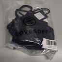 LOVESOFT Workout Romper for Women Short Jumpsuit Sleeve Bodycon Unitard Sport Bodysuit Onesie Athletic One Piece (Black, S)