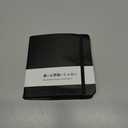 5" x 5" Square Handy Pocket Hardcover PU Leather Sketchbook,80 Sheets 110 GSM Premium Black Paper, Acid Free Art Black Sketch Book Artistic Drawing Painting Writing for Beginners Artists.Black Paper