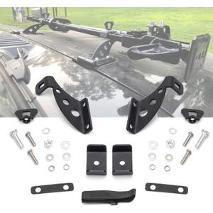 Hi Lift Jack Mount Hood Hinge/Door Hinge Bracket High Lift Jack Holder Accessories for Jeep Wrangler JK JKU JL JLU Gladiator JT 2007-2022