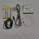 Set Of 5 Cables, Belkin, Acoustix And Cell Candy