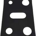 Stove Top Cover Protector, Anti Dirty Gas Stove Mat Reusable Washable Teflon Easy To Anti Oil Gas Stove Pad For Gas Range (Black)