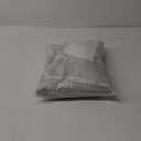 Linen Embroidery Striped Farmhouse Curtains for Living Room and Bedroom - Light Filtering Tassel Boho Drapes 2 Panels Set - Rod Pocket (52" W x 96" L, Khaki)