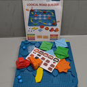 Kids Toys STEM Board Games  Large Size Logical Road Builder Educational Brain Teasers Puzzles Toys, Preschool Learning Montessori Big Board Maze Birthday Gifts Kids Boys Girls Age 48 Year Old