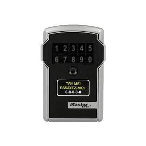 Master Lock Digital Lock Box for Keys with Code, Electronic Wall Mount Key Safe with Bluetooth Connection to iOS/Android App and Sharable Keypad Codes, 3-1/4 Inches Wide, 5441EC