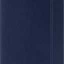 2026 Planner - Weekly and Monthly Planner, Jan 2026 - Dec 2026, Holidays, Contacts and Notes Pages, Vegan Leather Cover, Elastic Closure, 5.5x8.25, Navy Blue