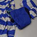 The Children's Place Baby Long Sleeve Top and Pants Snug Fit 100% Cotton 4 Piece Pajama Set, Essential Blue 2 Pack, 10