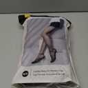 EXQUISLIFE Fleece Lined Tights Sheer Women - Fake Translucent Warm Pantyhose Leggings Sheer Thick Tights, for Winter (Medium, Black+coffee)