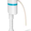 SAMODRA Silent Toilet Fill Valve, Adjustable Water Level, High Performance Flush Valve Replacement Kit, Anti-Siphon, Water-Saving, Easy Install in Minutes (G7/8)