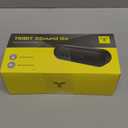 Tribit XSound Go Bluetooth Speaker, 16W Portable Wireless Speaker with Loud Sound, 24H Playtime, IPX7 Waterproof, Custom EQ, XBass, BT5.3, TWS Pairing, Type-C, Outdoor/Home/Travel/Beach/Shower (Black)