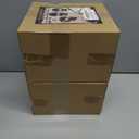 2 x Skull Wall Decor Set of 3, Halloween Hanging Dark Resin Skeleton Statues, Wall Mounted Horror Skulls Art Sculpture Spooky Gift, Indoor Outdoor Gothic Black Office Living Room Decor