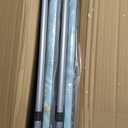 TV Trays Table Set of 4 Portable Folding TV Tray Table TV Dinner Tray with Sturdy MDF, Small Folding Tables with Phone & Tablet Slot, No Assembly Required, 15 x 18.9 x 25.6 in (Sea Blue Marble, 4Pcs)