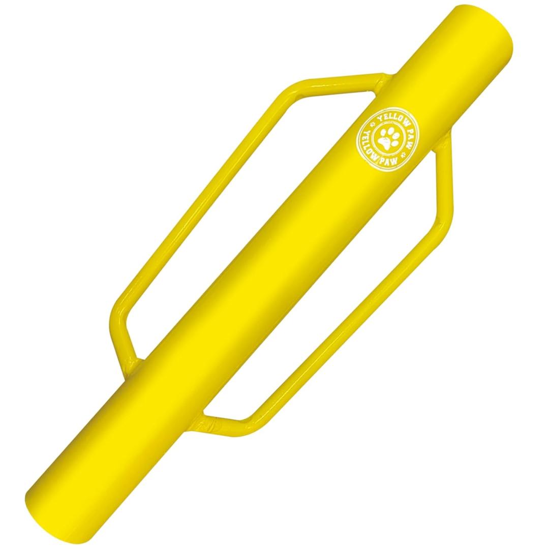 T Post Driver (Industrial Grade Steel - 18.5 Pounds) - 2-3/4" Diameter & 24" Long with Extra Wide Handles - Easily Drive Fence Posts, Pipes and and Stakes