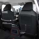 Coverado RAV4 Seat Covers Custom Fit for RAV4 2019-2025, Leather, Full Set