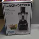 BLACK+DECKER 8-Cup Food Processor, Black, FP1600B