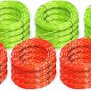 12 Pack AL2420PD 0.095 Replacement Twisted Trimmer Lines Compatible with All EGO 15-Inch String Trimmers, 168 FT Dual Color Pre-Cut Heavy Duty Weed Wacker String for EGO Line Trimmers