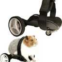 Adjustable Guinea Pig Wheelchair - Pet Mobility Aid for Injured/Disabled Small Animals, Lightweight & Durable Pet Wheelchair with Adjustable Straps, Suitable for Guinea Pigs, Hamsters & Small Pets