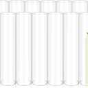 12 PCS Hurricane Candle Holder 2.5" W x 14" H Hurricane Glass Candle Holders Bottomless Cylinder Sleeve Tall Clear Glass Cylinder Open Both Ends, Chimney Tube Cover Open Ended Candle Shade