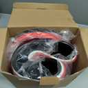 GuanQiao Silicone Bowl Liners for 5 Qt KitchenAid Mixers, 3 Liners with Lids (Red/White/Black)