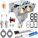 791230 Carburetor with Gasket Compatible with Briggs & Stratton V-Twin 4 Cycle 20HP 21HP 23HP 24HP 25HP Vertical Engines Replace # 405777 406777 407677 699709 499804 799230