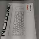 OMOTON Wired Keyboard and Mouse Compatible with Mac, Keyboard with Dual Interface (Type-C and USB A), Mouse with USB A Interface for MacBook Pro/Air, iMac, Mac mini/Pro, White