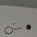 Mevotech Ball Joint parts: Grease Zerk, Snap Ring/Circlip, Cotter Pin, and Castellated Nut, GK3161T