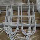 AMAGABELI 35 Panels 18in(H)×50ft(L) Decorative Garden Fence No Dig Rustproof Metal Pre-Linking Fence Panels Garden Edging Border Animal Barrier Fencing for Flower Beds Yard Patio Outdoor Decor White