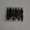 Green Velvet Christmas Ornaments Set,6 Pack Plastic Shatterproof Christmas Ball Hanging Ornaments for Xmas Tree Decorations(6.7Inch)