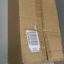 MyGift 14 Inch Ceramic Indoor Plant Pot, Rectangular Succulent Planter, Decorative Flower Planter with Drainage Hole and Removable Tray, Matte Black