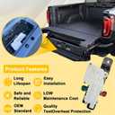 84873070 Pickup Box Tailgate Lock Actuator Fit for Chevrolet Silverado GMC Sierra 1500 2500HD 3500HD 2019-2021, Replace# 23388757