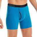 Hanes mens Underwear Boxer Briefs Pack, Cool & Breathable Cotton Moisture-wicking Underwear for Men, No Ride Up (XL)