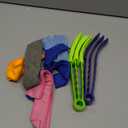 Window Blind Cleaner Duster Brush - 2 Pack with 6 Reusable Microfiber Sleeves for Venetian Blinds, Shutters, Air Conditioner Vents and Jalousie Dust Removal