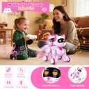 Nicmore Robot Cat Interactive Toys for Girls: Remote Control Pet for Kids Age 4-6 Gifts for 3 4 5 6 7 8 Year Old Gilrs RC Toys with Touch Sensing Gestures Christmas Birthday Gift Ideas