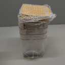 Laundry Pods Storage Container, Clear Laundry Room Organization and Storage ,Detergent Powder Container,with Wooden Lids & Labels, 3+1 Pack