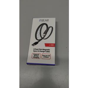 3 Foot Flat Magnetic Sync Charge Cable