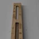 Sauna Sand Timer - Handmade from Canadian Red Cedar Wood - Wall-Mounted Rotating 15-Minute Hourglass with White Sand
