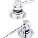 Sneatup Suction Cup Extendable 17-29" Stainless Steel Towel Bar (Chrome Plating)