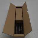 Curtain Rods for Windows 30 to 56 Inch, Bronze 1 Inch Decorative Window Treatment Rods, Adjustable Heavy Duty Modern Drapery Rod, Easy Install Metal Curtain Pole with Oil Bronze Round Finials