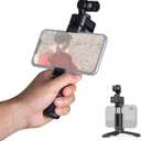 Feiyu Pocket 3 + Phone Holder  4K Handheld Gimbal Camera with 3-Axis Stabilizer, 1/2.3 CMOS Sensor, Detachable Magnetic Design, AI Tracking v4.0 | Pocket-Sized Vlogging Camera (No Remote Handle)
