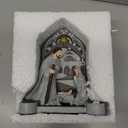 Nativity Advent Decorations Advent Candle Holder Holy Family Nativity Scene with Arch Candle Holder Religious Decors for Christmas Supplies(Solid Color)