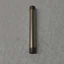 Westbrass D12106-07 ½” x 6" IPS Brass Pipe Nipple, Satin Nickel
