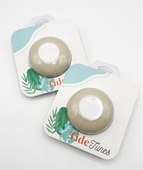 Seashell Bluetooth Speaker White 2 Pack