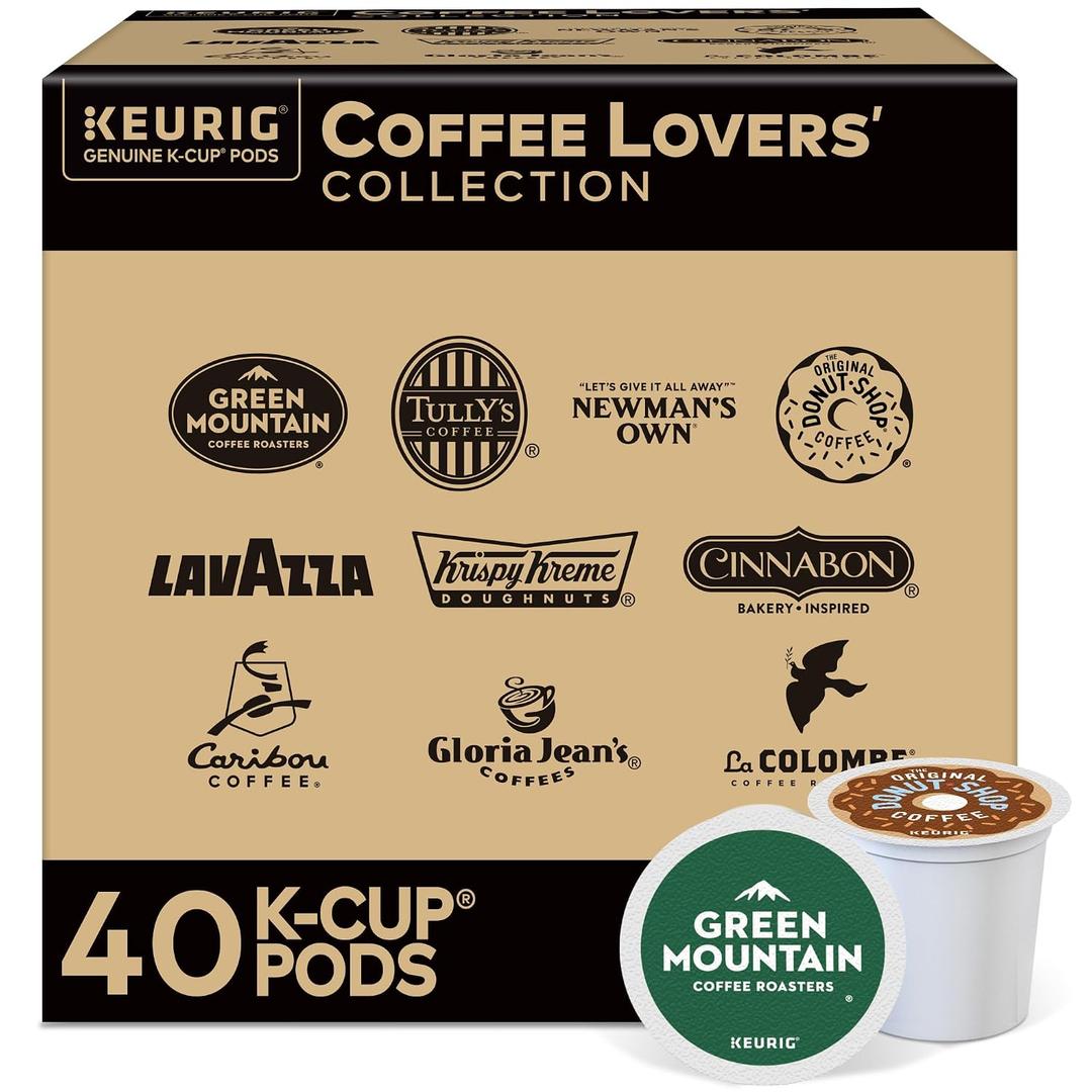 Keurig Coffee Lover's Collection Variety Pack, Keurig Single Serve K-Cup Pods, 40ct (EXP 12/31/26)