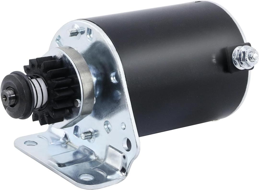 16 Teeth New Starter Fit for Briggs & Stratton 1972-2002 7HP-18HP 497595 391423 390838 392749 5742 John.Deere Cub Cadet Air Cooled 394805 491766 497594 693054 SBS0001 41022003 41022003R 41022052