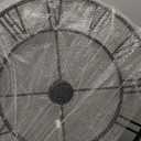 30 Inch Extra Large Giant Wall Clock,Oversized Round Silent Vintage Industrial Black Metal Farmhouse Big Roman Numeral Wall Clocks for Living Room,Kitchen,Bedroom Home Decor