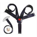 Universal Baby Highchair Stroller Pushchair 5pt 5 Point Harness with Locking Buckle Adjustable Straps