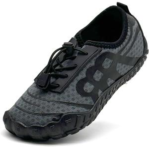 Barefoot Shoes for Women & Men - Minimalist Hiking/Trail Running Footwear with Wide Toe Box | Zero Drop Lightweight Breathable Quick-Dry Outdoor Sneaker, Size 35