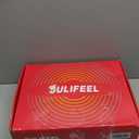 SULIFEEL Roller Skates for Girls Boys Kids,4 Sizes Adjustable Quad Skates with Light up Wheels, Safe Fun Children Skates, Best Gift for Beginners Indoor Outdoor Sports (Medium - Big Kid, Mint Green)