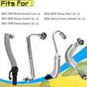 4PCS Turbo Oil Return Drain Line and Oil Feed Pipe Kit Compatible with Chevy Cruze Sonic Trax & Buick Encore 1.4 L4 55568031 55592600 25198546 55567067 55587854