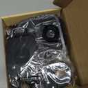 2-in-1 Spin Bike Tablet Holder Mount, Treadmill Tablet Holder Anti-Slip Silicone Design, Phone Holder for Peloton Bike Fits All 5.5-12.9"" Cell Phones and Tablets, Black, Z11pro